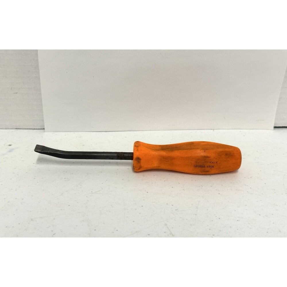 Snap On Tools SPB8A  8" Orange Handle Prybar Pry Bar USA
